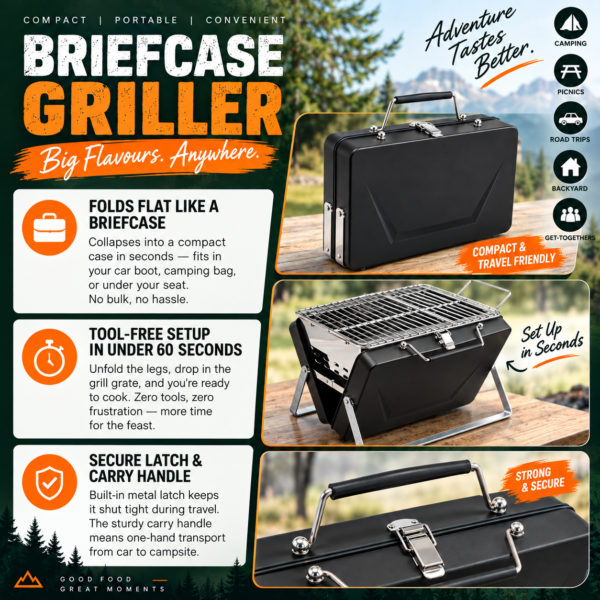 GrillMate Portable BBQ